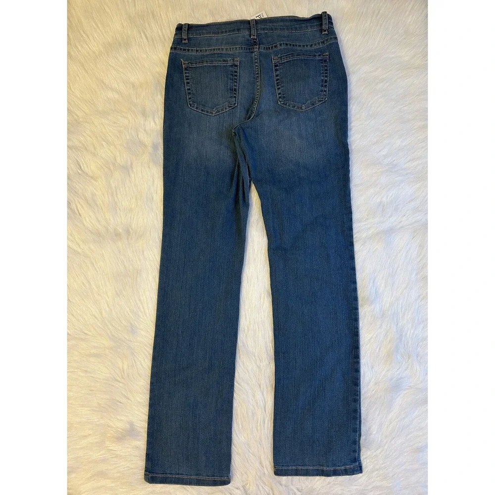 The Children's Place Skinny Jeans Girl's Size 12‎ Blue Denim Adjustable Waist
